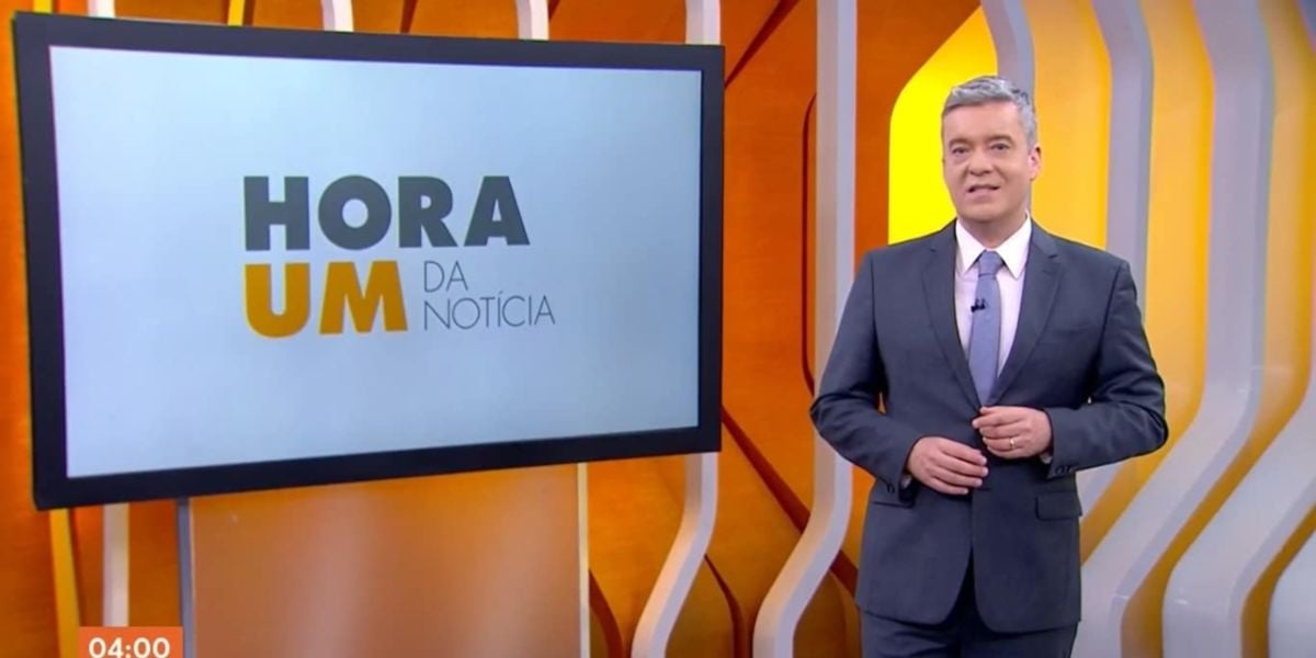 Kovalick comanda todas as manhãs o Hora 1 (Reprodução: Globo)
