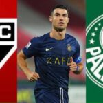Time bilionário de CR7 vem ao Brasil roubar joias do São Paulo e Palmeiras - (Foto: Reprodução / Internet)