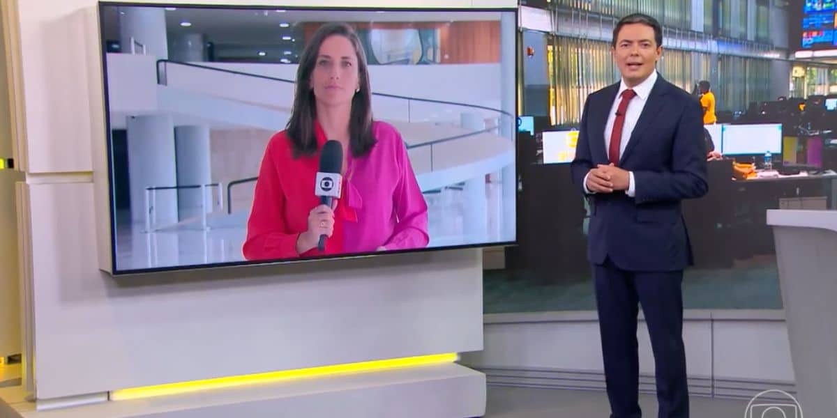 Severiano no Jornal Hoje (Foto: Internet)