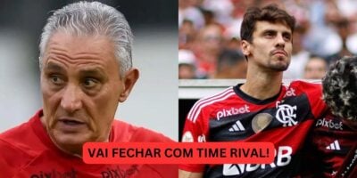 Tite e Rodrigo Caio (Reprodução/Internet)