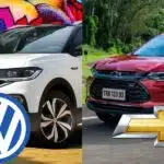 Volks T-Cross e Chevrolet Tracker aniquilados por novo SUV (Reprodução: Montagem TV Foco)