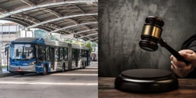 Nova lei dos ônibus SP assusta passageiros (Reprodução/Montagem TV Foco)