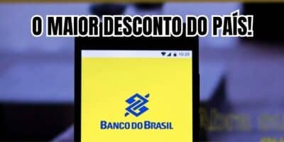 Banco do Brasil dá o maior desconto do país (Reprodução/Montagem TV Foco)