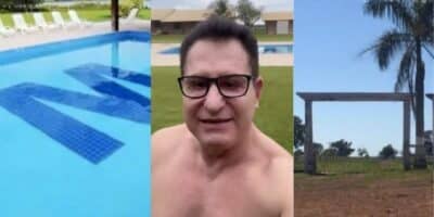 Fazenda milionária de Marrone, dupla de Bruno (Reprodução/Montagem TV Foco)