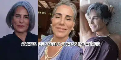 Cabelos da Glória Pires (Reprodução/Montagem TV Foco)