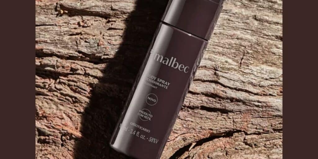 Body Spray Malbec (Reprodução/Internet)