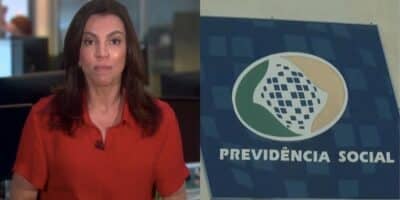 Ana Paula Araújo e Previdência Social (Foto: Reprodução / Globo)