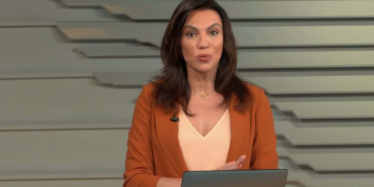 Ana Paula Araújo no Bom Dia Brasil (Foto: Reprodução / Globo)