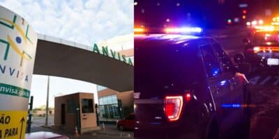 Anvisa e Polícia (Reprodução - Internet)
