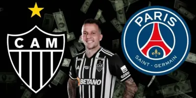 Bernard, Scarpa e + 1: Atlético-MG não para, abre os cofres e está prestes a anunciar gigante vindo do PSG