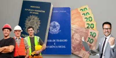 CLT e trabalhadores felizes com salário mínimo maior - Foto Reprodução Internet
