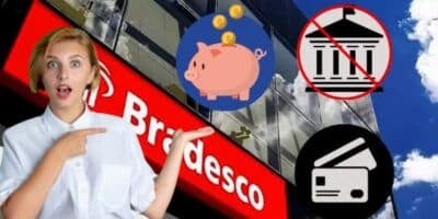 Bradesco tem 3 viradas envolvendo os cartões de crédito, poupança e agências fechadas (Foto Reprodução/Montagem/Lennita/Tv Foco