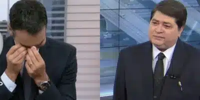 César Tralli no Jornal Hoje e Datena no Brasil Urgente (Fotos: Reproduções / Globo / Band)