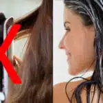 Chapinha - Mulher hidratando o cabelo (Foto: Reprodução, Montagem - TV Foco)