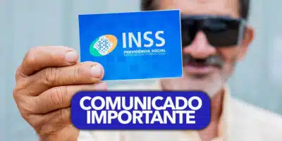 Comunicado do INSS (Foto: Reprodução, TV Foco)