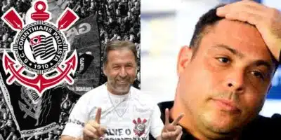 Corinthians, Augusto Melo e Ronaldo - (Reprodução Internet)