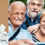 Dívidas e idosos felizes (Fotos: Reproduções/ Freepik/ Montagem)