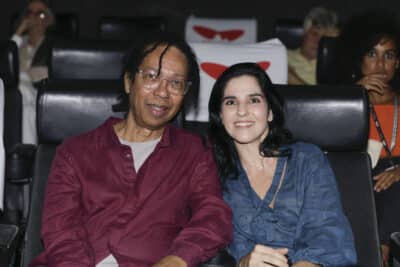 Djavan e Rafaela Brunini - Foto Internet