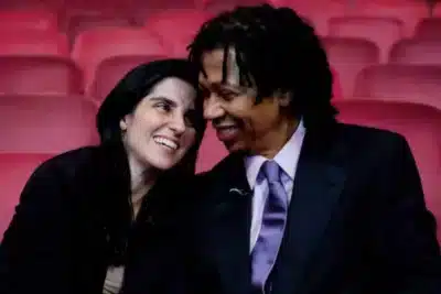 Djavan e Rafaela Brunini - Foto Internet