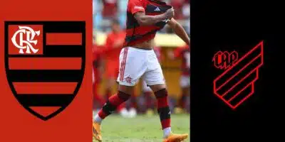 Flamengo, Petterson e Athletico-PR - (Reprodução Internet)