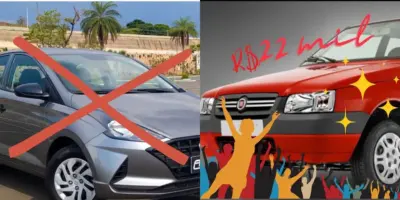 Ressurreição do Fiat Uno e apenas R$22 mil: Popular volta como queridinho de brasileiros e aniquila o HB20