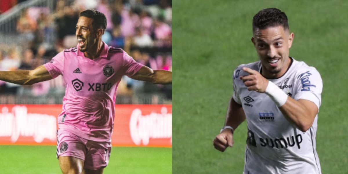 Jean Mota, craque que brilhou no Santos (Foto - Montagem TV Foco). Jean Mota, craque que brilhou no Santos (Foto - Montagem TV Foco).