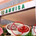 Logo da Anvisa e proibições a produtos - Foto Reprodução Internet