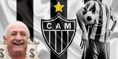 214 mi pra tirar até Felipão do fundo do poço: Contratação de craque da Espanha chega voando no Atlético-MG