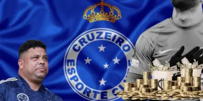 R$ 200 milhões e presentão à Ronaldo em 2024: Contratação de craque de peso chega voando no Cruzeiro