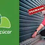 Logo do Pão de Açúcar e loja fechada - Foto Reprodução Internet