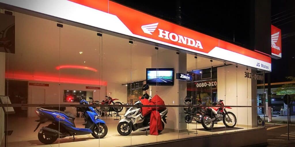 Loja da Honda - Foto: Internet