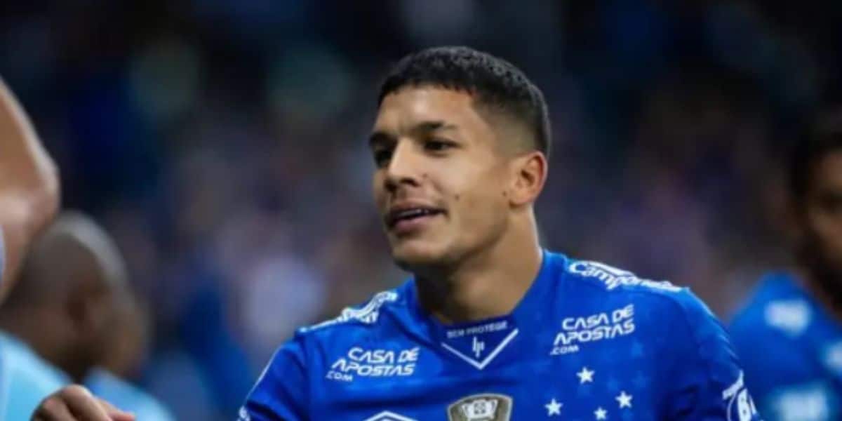 Lucas Romero, craque do Cruzeiro nesta temporada de 2024 (Foto - Reprodução Internet).