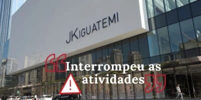 Paralisação do Shopping JK Iguatemi em São Paulo - (Reprodução Internet)