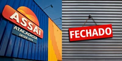 Rival da Rede de Supermercados Assaí é fechada (Foto: Reprodução, Montagem - TV Foco)