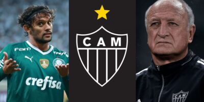 Scarpa, Atlético-MG e Felipão - (Reprodução Internet)