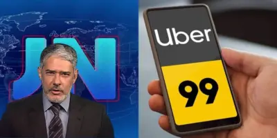 “Serão multados”: Bonner paralisa o JN com decreto urgente atingindo em cheio a Uber e a 99 no Brasil AGORA
