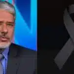William Bonner e luto (Reprodução - Internet)