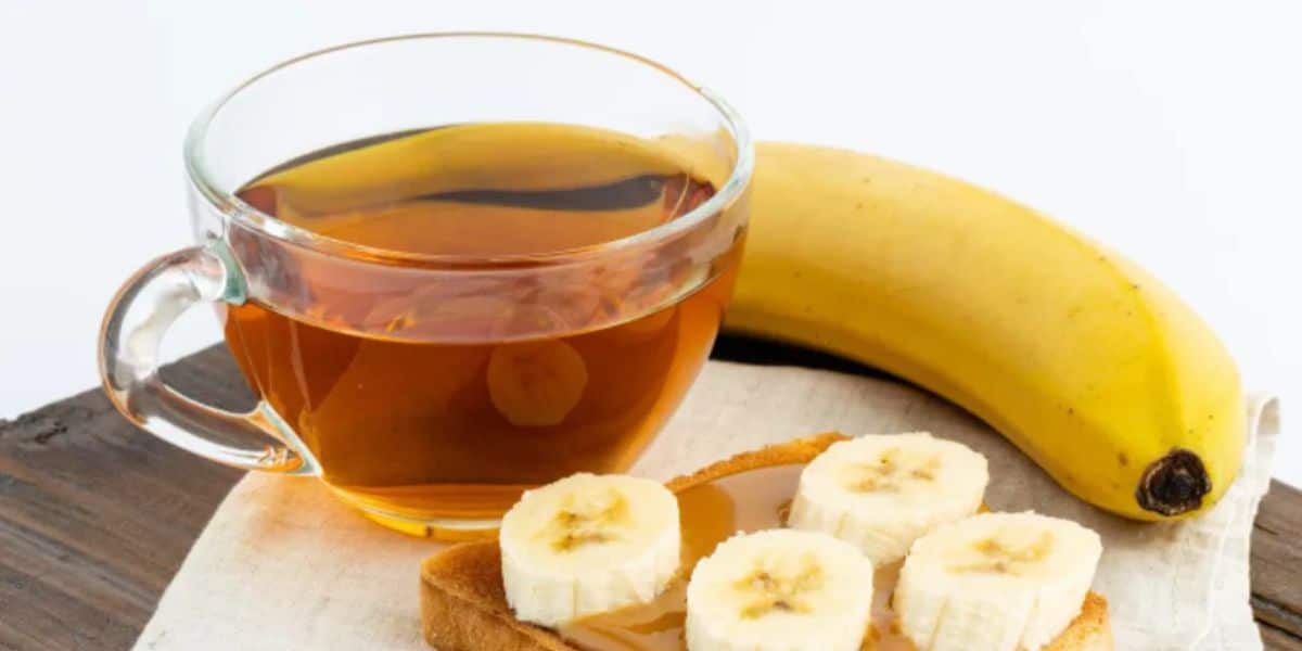 Chá de banana eficaz para emagrecer (Reprodução: Internet)