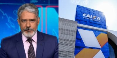 William Bonner deu notícia sobre a conta poupança (Foto: TV Globo / Agência Brasil)