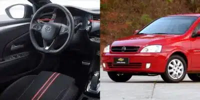 Novo Corsa é anunciado e causa euforia (Reprodução: Montagem TV Foco)