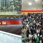 Nova paralisação no metrô de SP e Sé fechada (Reprodução: Montagem TV Foco)