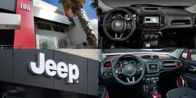 4 carros da Fiat e Jeep com erro que pode ser fatal (Reprodução: Montagem TV Foco)
