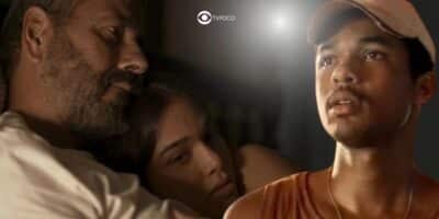 José Inocêncio, Mariana e João Pedro em Renascer (Foto: Reprodução / Globo / Montagem TV Foco)