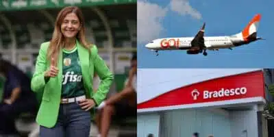 Leila Pereira dona de rivais da Gol e Santander (Reprodução: Montagem TV Foco)