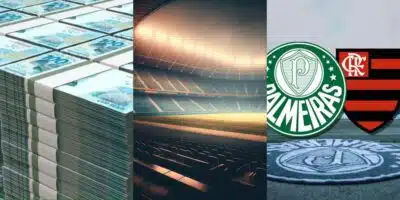 Gigante vira SAF pra derrubar Palmeiras e Flamengo - Foto: Montagem