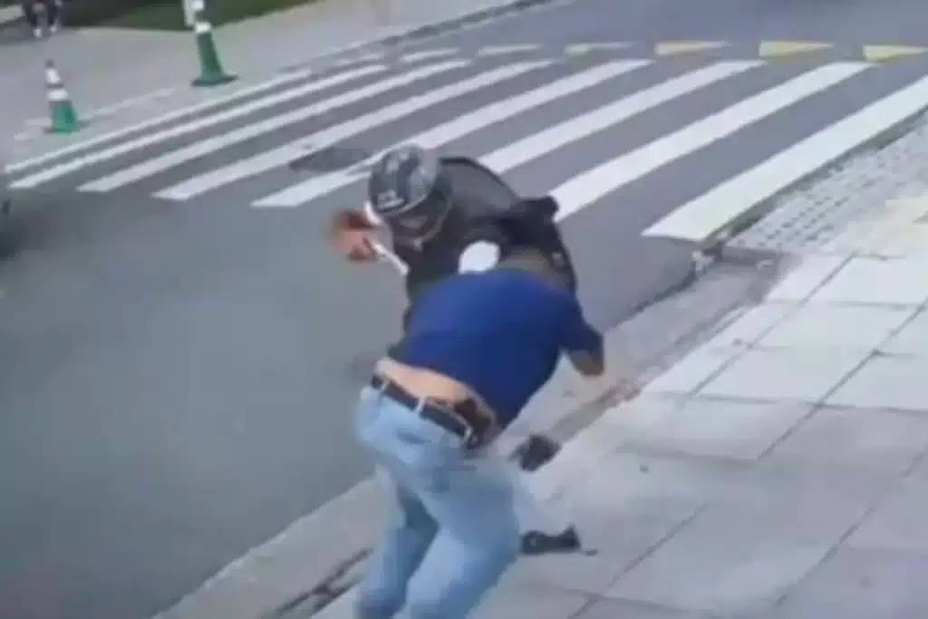 Joel Datena falou sobre a morte de policial em São Paulo durante o Brasil Urgente, da Band, e trouxe novos detalhes da investigação (Foto: Reprodução/ Internet)