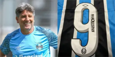 Renato imparável: Contratação de mais 1 camisa 9 da seleção é definida pra por Diego Costa no banco do Grêmio