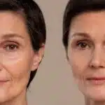 Rosto com e sem rugas (Foto: Reprodução/ Internet)