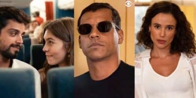 Venâncio, Buba, Bento e Kika em Renascer (Foto: Reprodução / Globo / Montagem TV Foco)