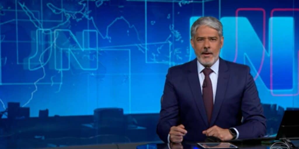 William Bonner comentou sobre a falência da Itapemirim (Reprodução: Globo)